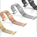 Apple Watch 7 41mm Uyumlu KRD-01 Metal Kordon - 3