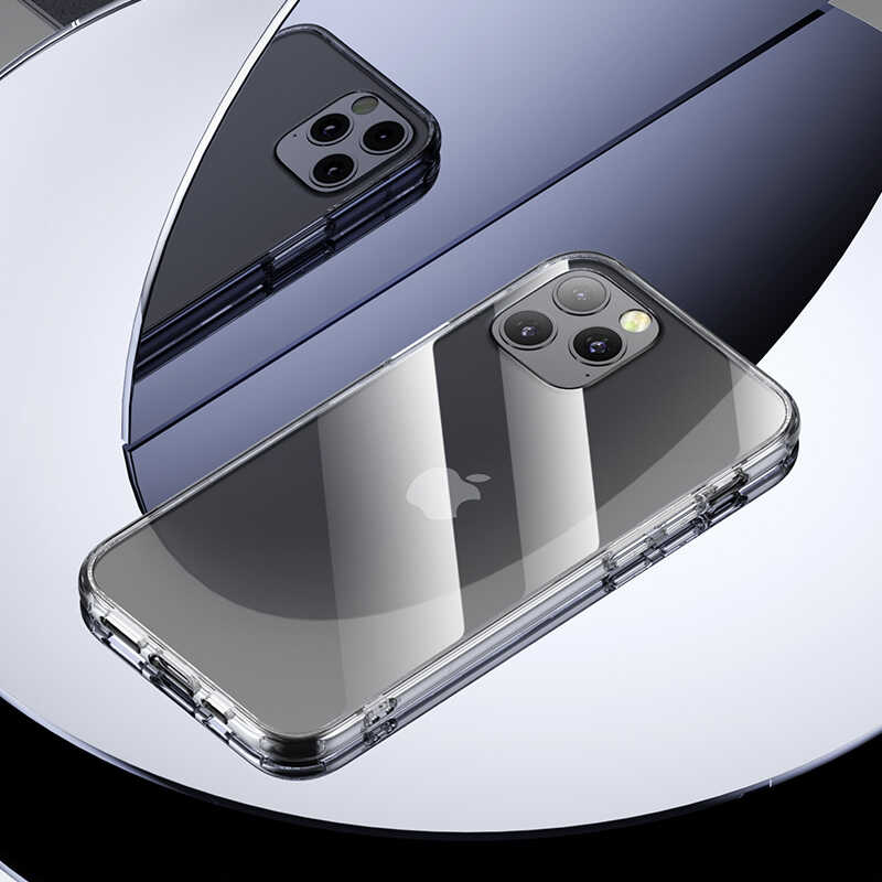Apple iPhone 13 Pro Uyumlu Kılıf Benks ​​​​​​Magic Crystal Clear Glass Kapak - 1