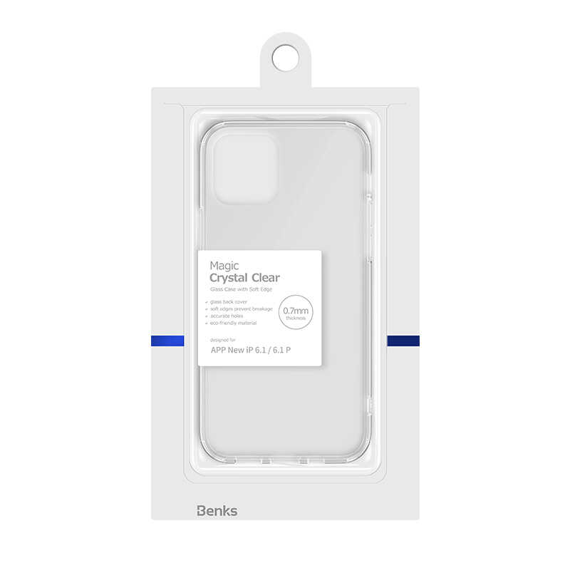 Apple iPhone 13 Pro Uyumlu Kılıf Benks ​​​​​​Magic Crystal Clear Glass Kapak - 6