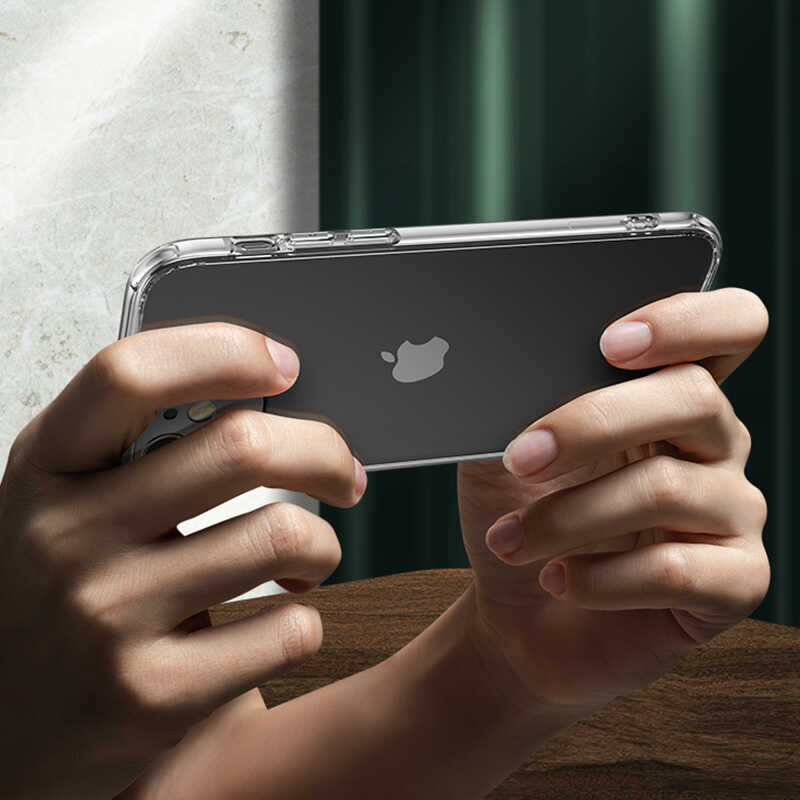 Apple iPhone 13 Pro Uyumlu Kılıf Benks ​​​​​​Magic Crystal Clear Glass Kapak - 7