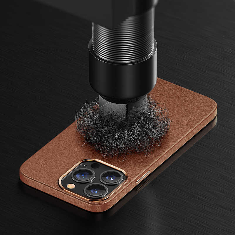 Apple iPhone 13 Uyumlu Kılıf Benks Magnetic Hakiki Deri Kılıf - 2