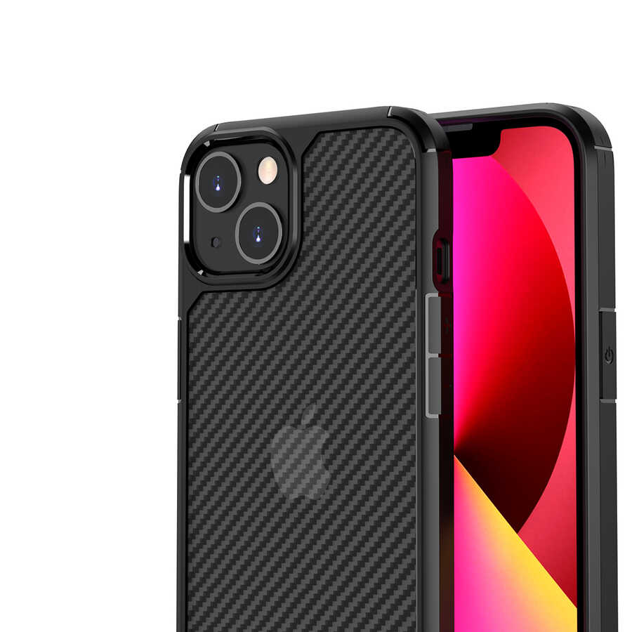Apple iPhone 13 Uyumlu Kılıf Zore İnoks Kapak - 1