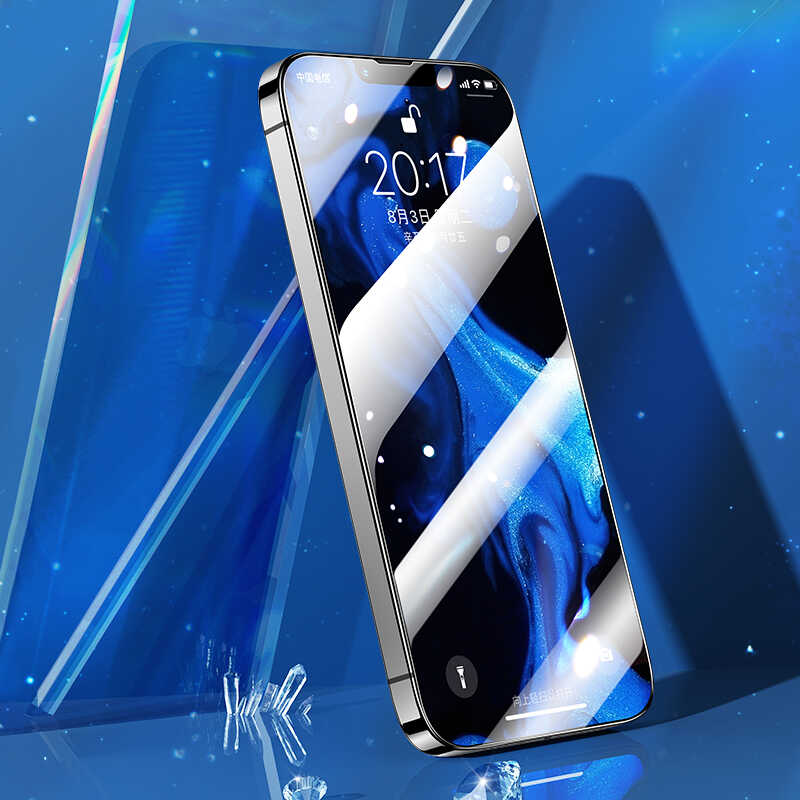 Apple iPhone 13 Pro Max Uyumlu Benks 0.3mm V Pro Full Curved Ekran Koruyucu - 6