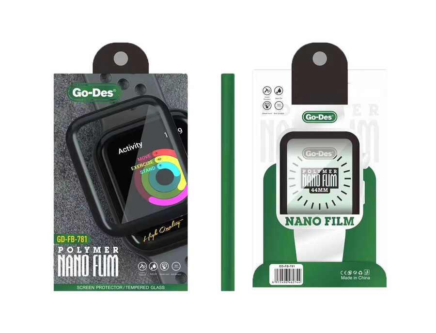 Apple Watch 40mm Uyumlu Go Des 2 in 1 Ekran Koruyucu - 4