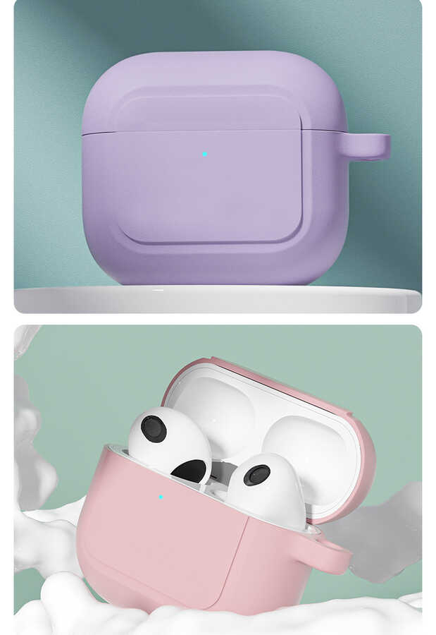 Apple Airpods 3. Nesil Uyumlu Kılıf Zore Airbag 23 Kılıf - 7