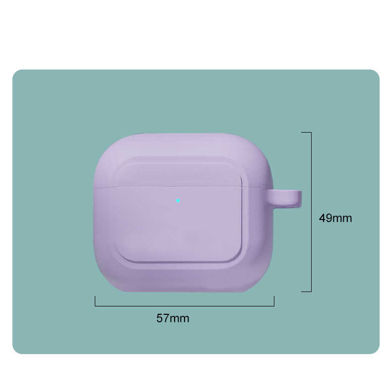 Apple Airpods 3. Nesil Uyumlu Kılıf Zore Airbag 23 Kılıf - 8