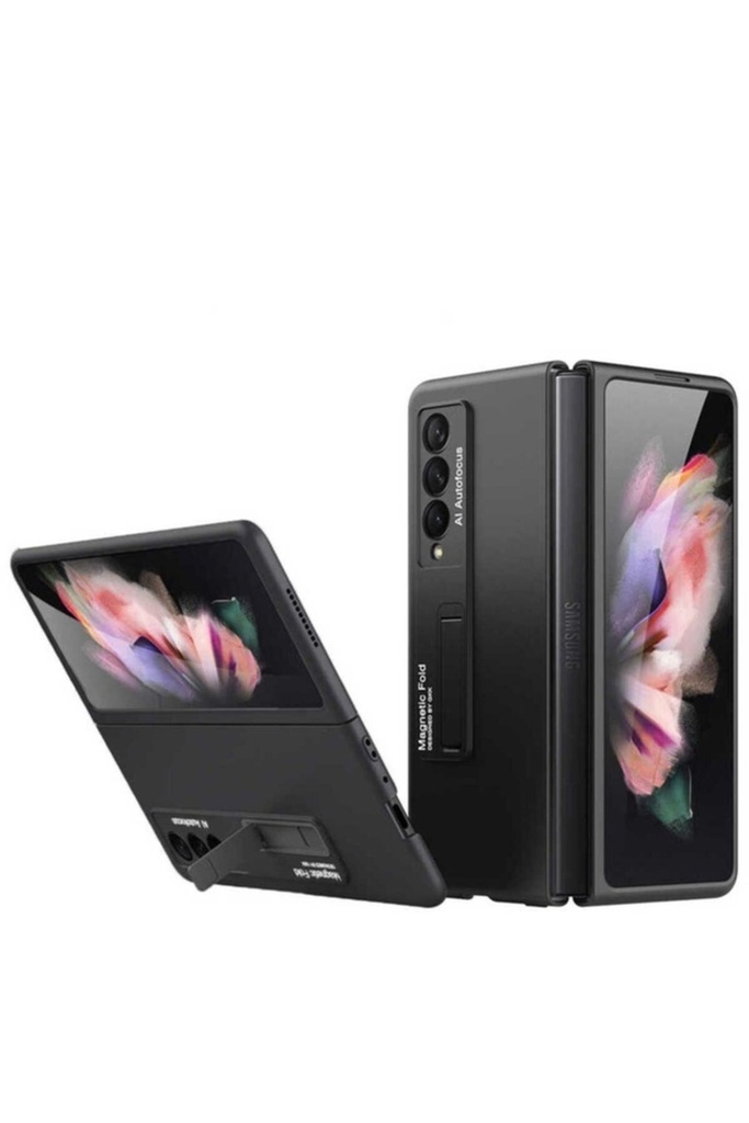 Samsung Galaxy Z Fold 3 Uyumlu Kılıf Zore Z-Stand Kılıf