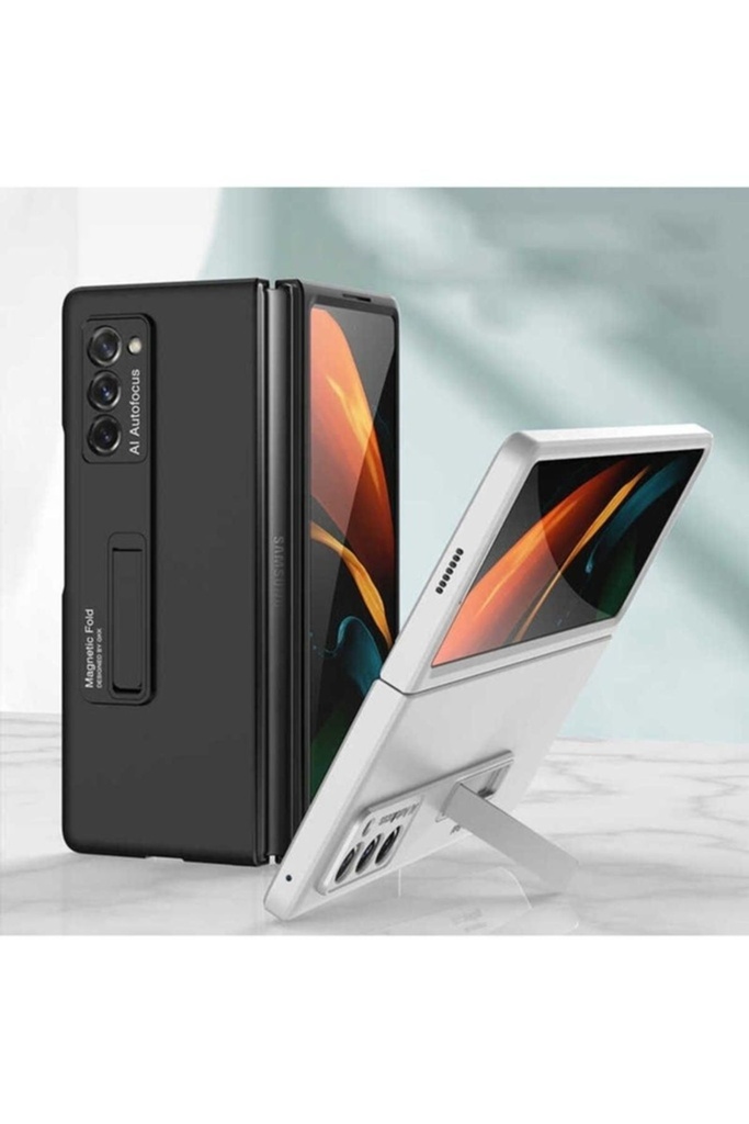 Samsung Galaxy Z Fold 2 Uyumlu Kılıf Zore Z-Stand Kılıf