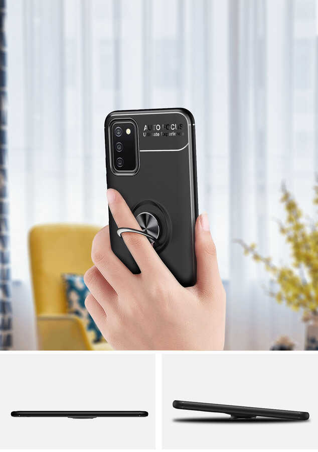 Samsung Galaxy A03S Uyumlu Kılıf Zore Ravel Silikon Kapak - 4