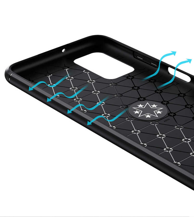 Samsung Galaxy A03S Uyumlu Kılıf Zore Ravel Silikon Kapak - 10