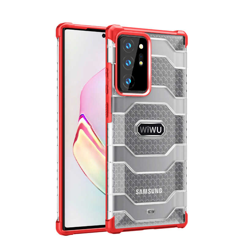 Samsung Galaxy Note 20 Ultra Uyumlu Kılıf ​​​​​Wiwu Voyager Kapak - 13