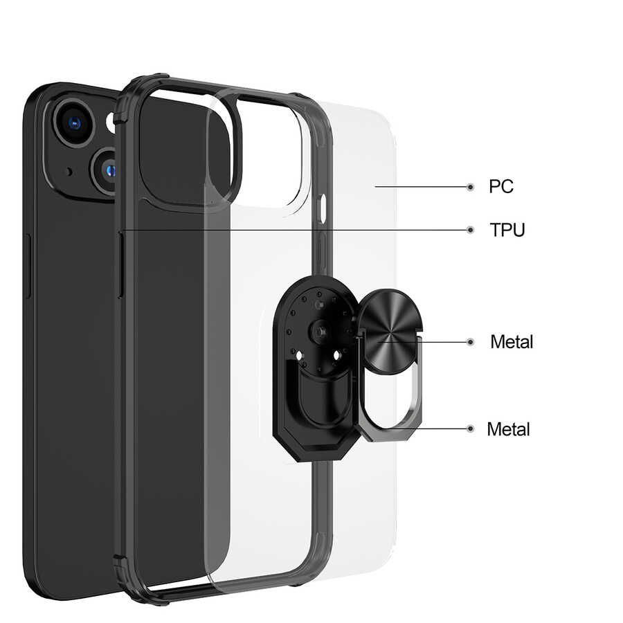 Apple iPhone 13 Uyumlu Kılıf Zore Mola Kapak - 2