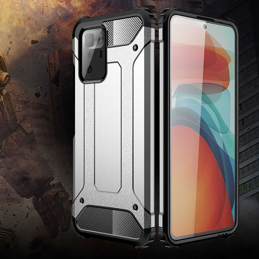 Xiaomi Poco X3 GT Uyumlu Kılıf Zore Crash Silikon Kapak - 3