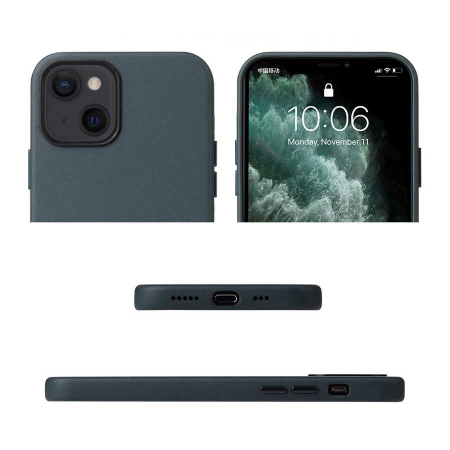 Apple iPhone 13 Mini Uyumlu Kılıf Zore Eyzi Kapak - 1