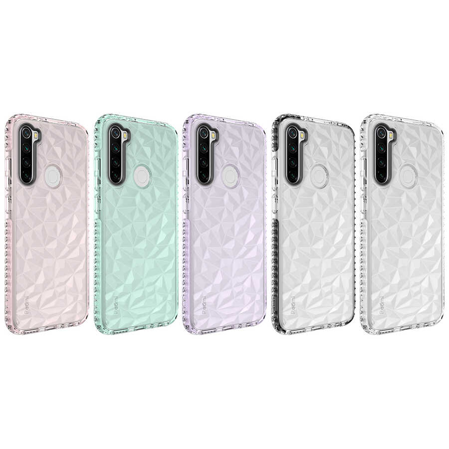Xiaomi Redmi Note 8 Uyumlu Kılıf Zore Buzz Kapak - 1