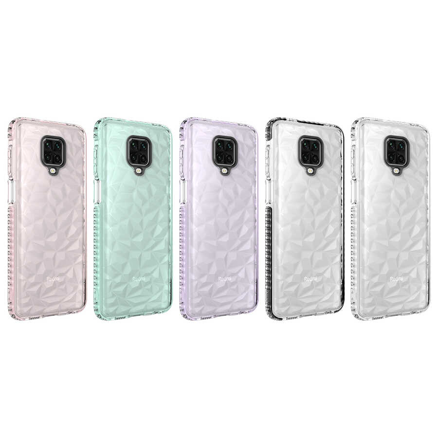 Xiaomi Redmi Note 9S Uyumlu Kılıf Zore Buzz Kapak - 1