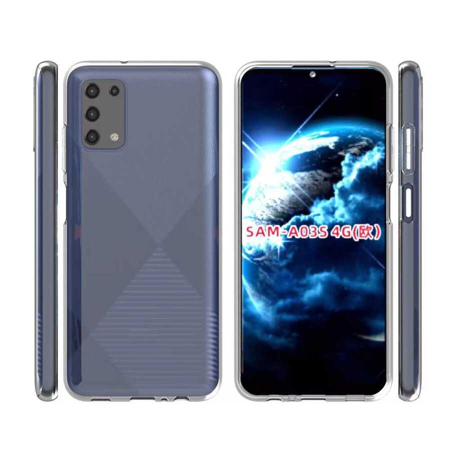 Samsung Galaxy A03S Uyumlu Kılıf Zore Süper Silikon Kapak - 3