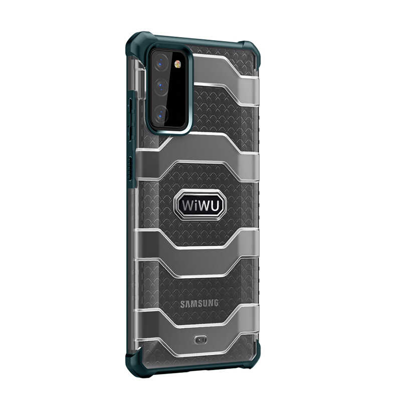 Samsung Galaxy Note 20 Uyumlu Kılıf ​​​​​Wiwu Voyager Kapak - 5