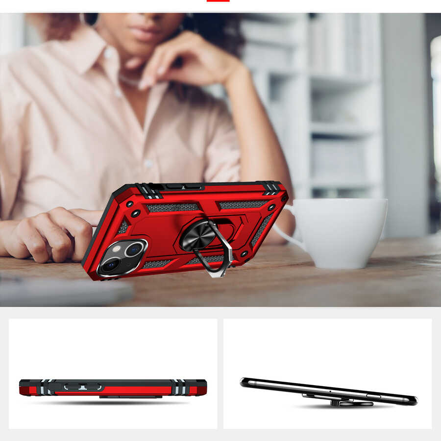 Apple iPhone 13 Uyumlu Kılıf Zore Vega Kapak - 3