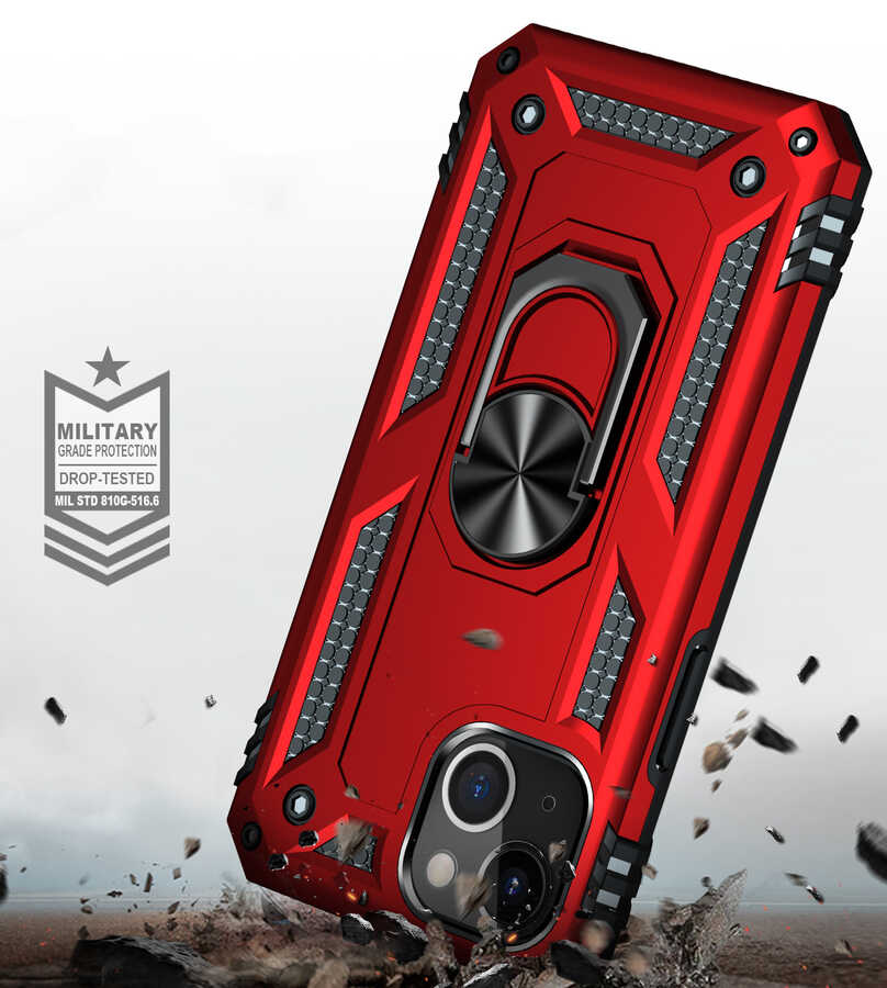 Apple iPhone 13 Mini Uyumlu Kılıf Zore Vega Kapak - 6