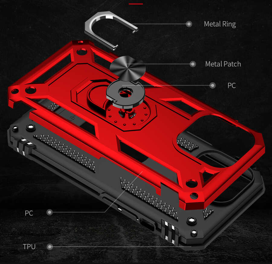 Apple iPhone 13 Pro Max Uyumlu Kılıf Zore Vega Kapak - 5