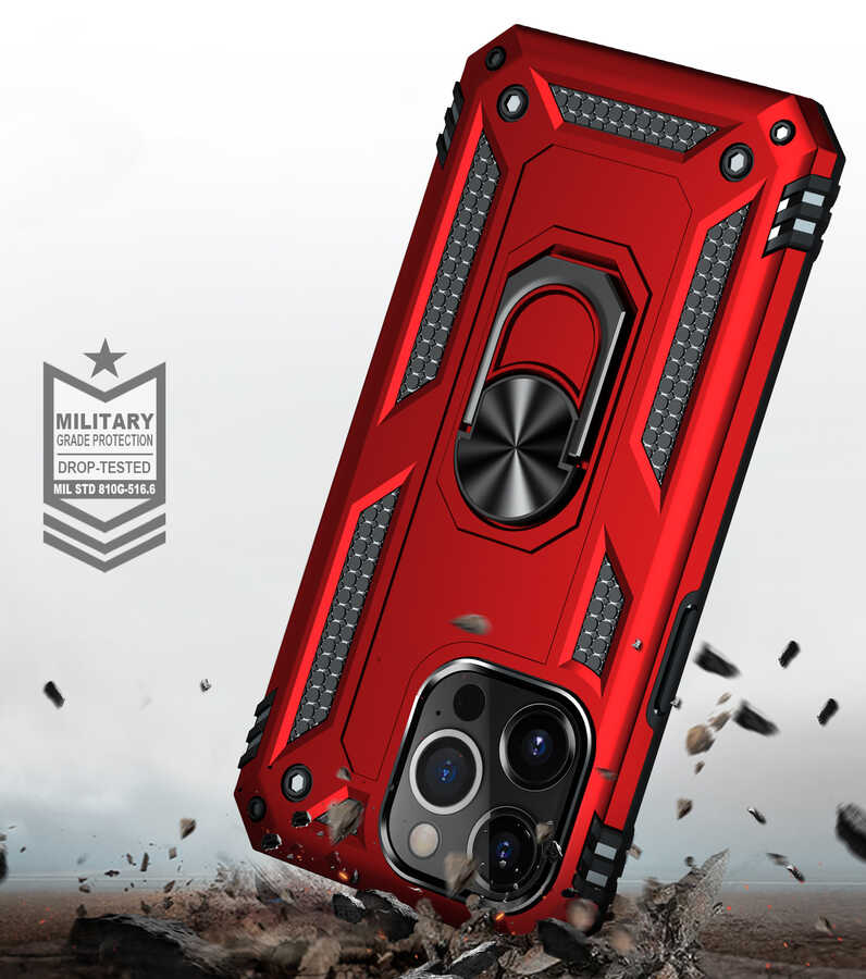 Apple iPhone 13 Pro Max Uyumlu Kılıf Zore Vega Kapak - 7