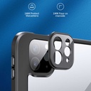 Apple iPad Pro 12.9 2018 Uyumlu (3.Nesil) Kılıf Zore Nort Arkası Şeffaf Standlı Kılıf - 11