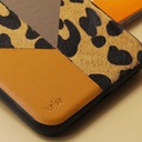 Apple iPhone 12 Pro Max Uyumlu Kılıf Kajsa Glamorous Serisi Leopard Combo Kapak - 7