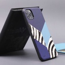 Apple iPhone 12 Pro Max Uyumlu Kılıf Kajsa Glamorous Serisi Zebra Combo Kapak - 5