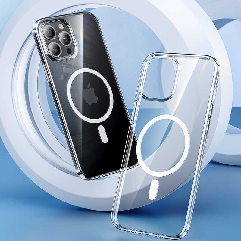 Apple iPhone 13 Uyumlu Kılıf Benks ​​​​​​Crystal Series With Magnetic Clear Kapak - 2