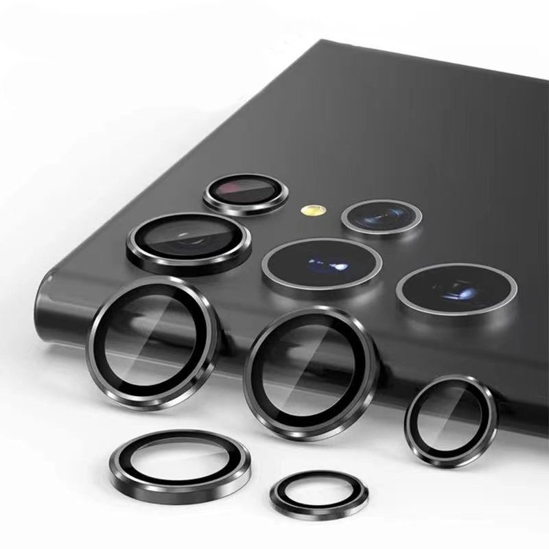 Samsung Galaxy S24 Ultra Uyumlu Zore Kamera Lens Koruyucu Cam Filmi - 7