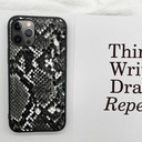 Apple iPhone 12 Pro Max Uyumlu Kılıf Kajsa Glamorous Serisi Snake Pattern Kapak - 9