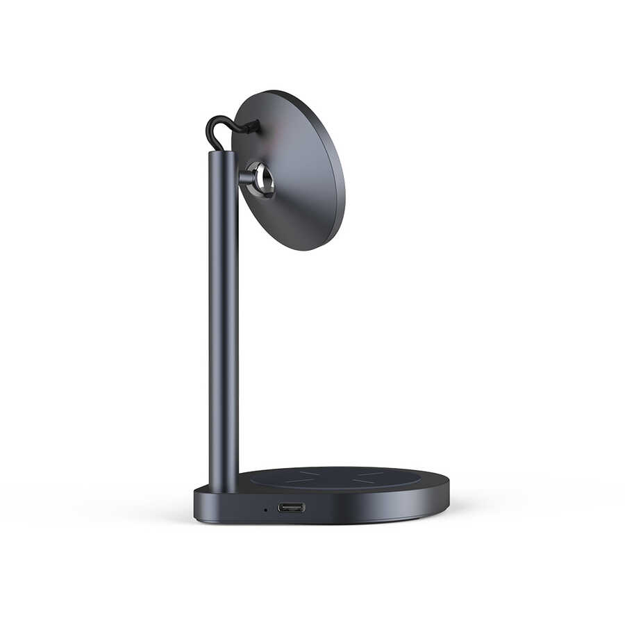 Wiwu Power Air X25 2 in 1 Kablosuz Şarj Standı - 3