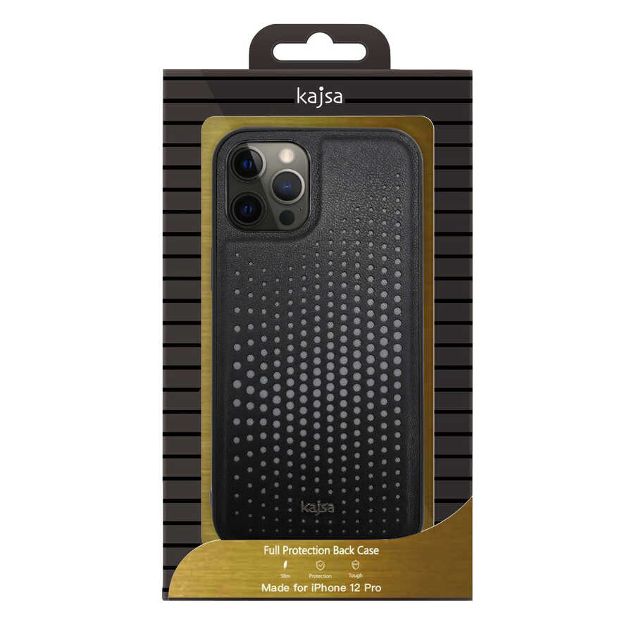 Apple iPhone 12 Pro Max Uyumlu Kılıf Kajsa Splendid Serisi Circle Kapak - 1