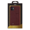 Apple iPhone 12 Uyumlu Kılıf Kajsa Wave Pattern Handstrap Kapak - 1
