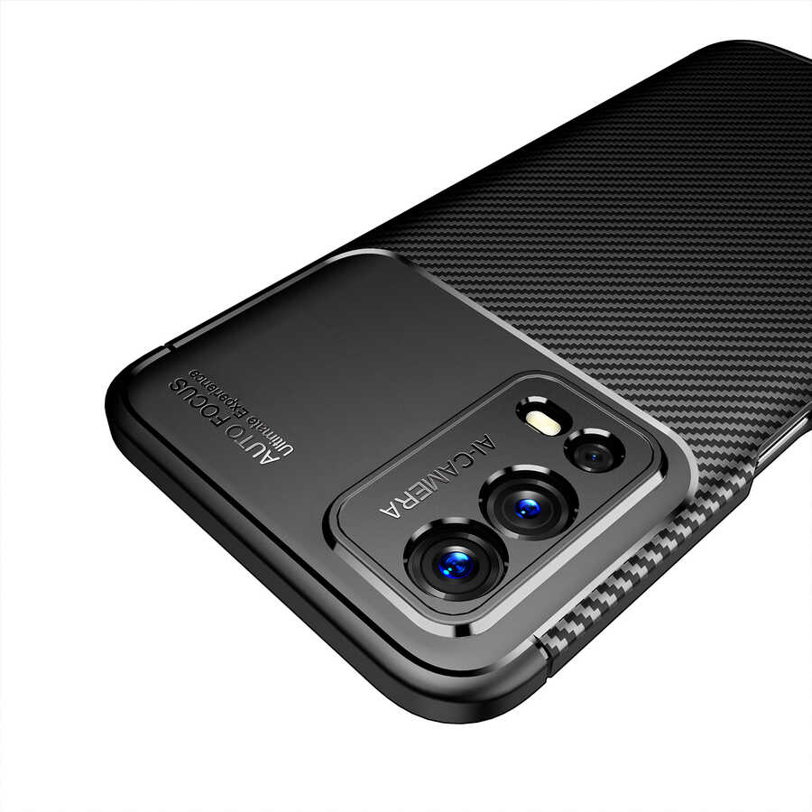 Oppo A55 4G Uyumlu Kılıf Zore Negro Silikon Kapak - 10