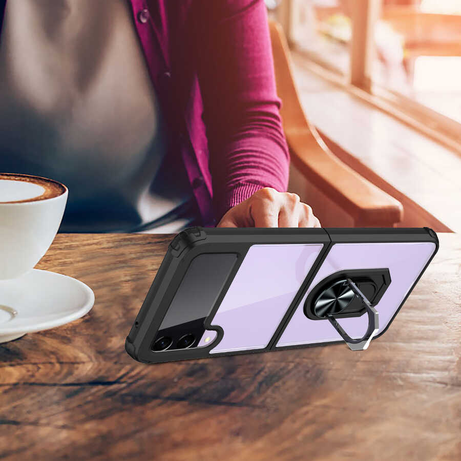 Samsung Galaxy Z Flip 3 Uyumlu Kılıf Zore Mola Kapak - 3