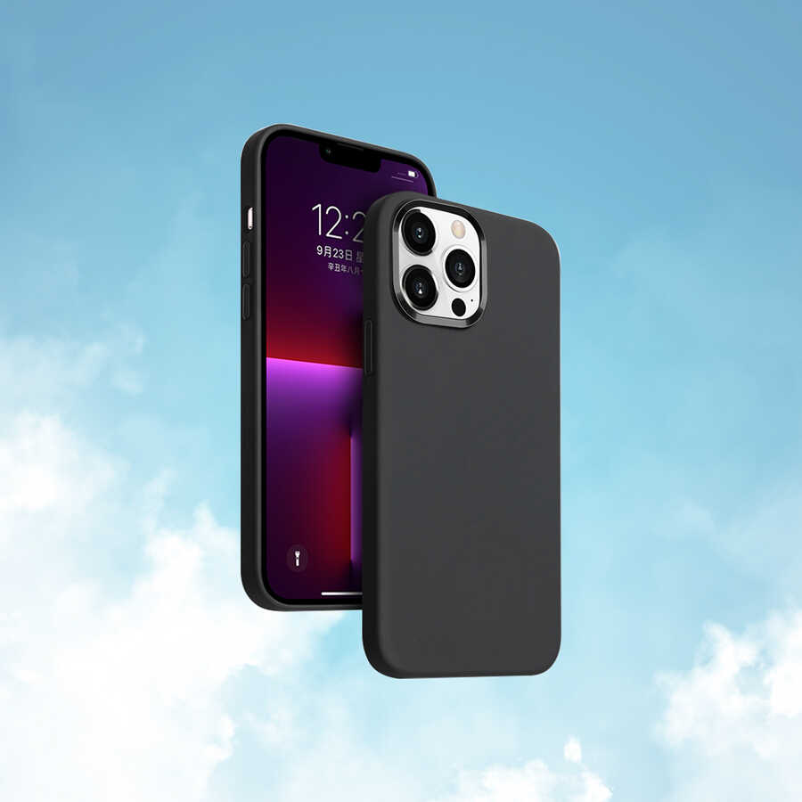 Apple iPhone 13 Pro Uyumlu Kılıf Wiwu Magsafe Magnetic Silikon Kapak - 8