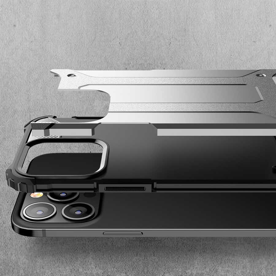 Apple iPhone 13 Pro Uyumlu Kılıf Zore Crash Silikon Kapak - 7