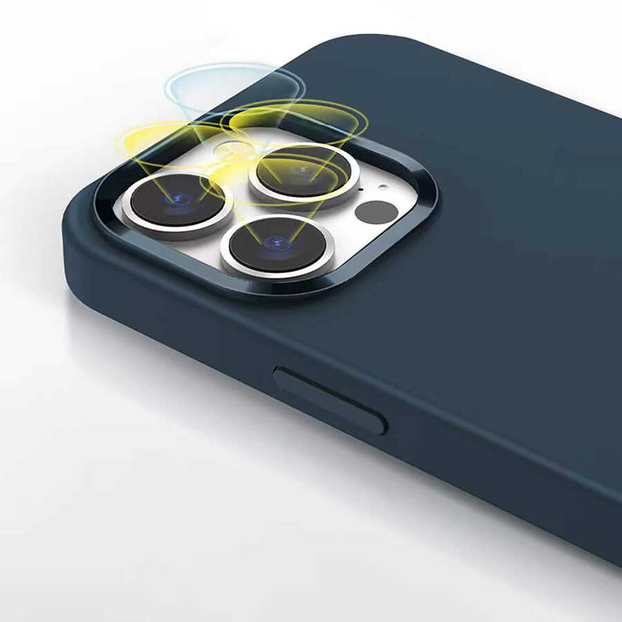 Apple iPhone 13 Uyumlu Kılıf Wiwu Magsafe Magnetic Silikon Kapak - 11