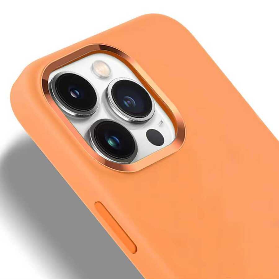 Apple iPhone 13 Uyumlu Kılıf Wiwu Magsafe Magnetic Silikon Kapak - 14