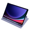 Samsung Galaxy Tab S9 Uyumlu Kılıf Zore Termik Kalem Bölmeli Dönebilen Standlı Kılıf - 9