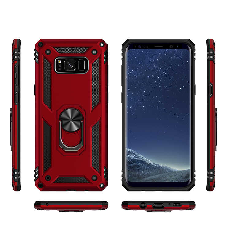 Samsung Galaxy S8 Plus Uyumlu Kılıf Zore Vega Kapak - 2