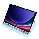 Samsung Galaxy Tab S9 Uyumlu Kılıf Zore Termik Kalem Bölmeli Dönebilen Standlı Kılıf - 15