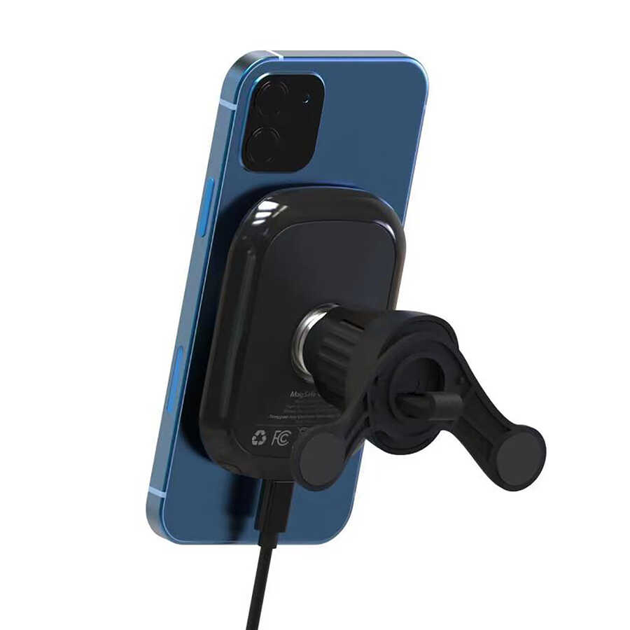 Vokamo WRL-01 Mıknatıslı Kablosuz Şarj Araç Telefon Tutucu - 11