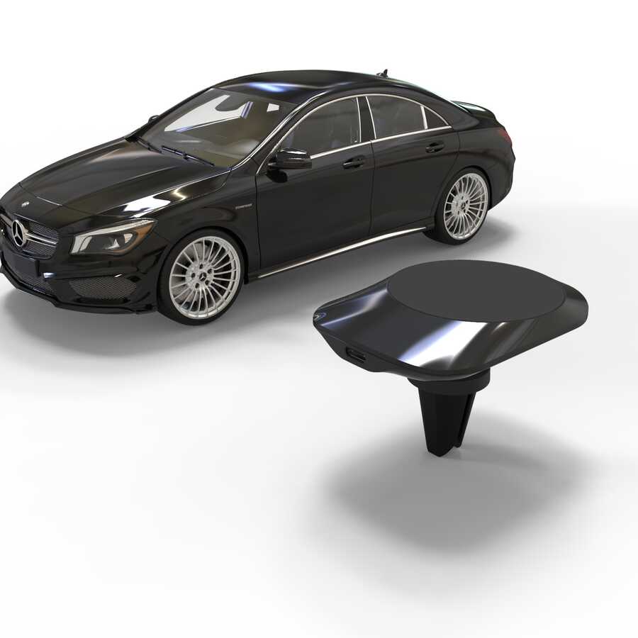 Vokamo WRL-01 Mıknatıslı Kablosuz Şarj Araç Telefon Tutucu - 14