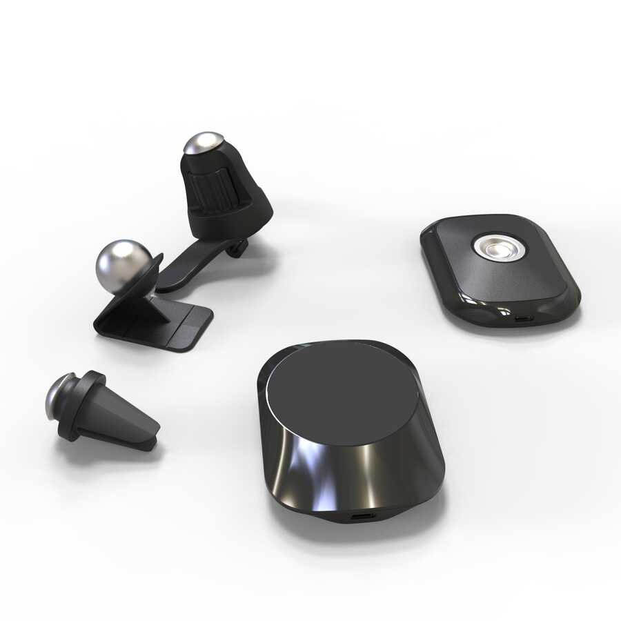 Vokamo WRL-01 Mıknatıslı Kablosuz Şarj Araç Telefon Tutucu - 17