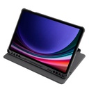 Samsung Galaxy Tab S9 Uyumlu Kılıf Zore Termik Kalem Bölmeli Dönebilen Standlı Kılıf - 16