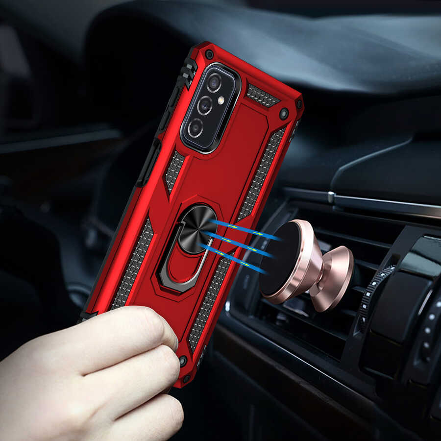 Samsung Galaxy M52 Uyumlu Kılıf Zore Vega Kapak - 5