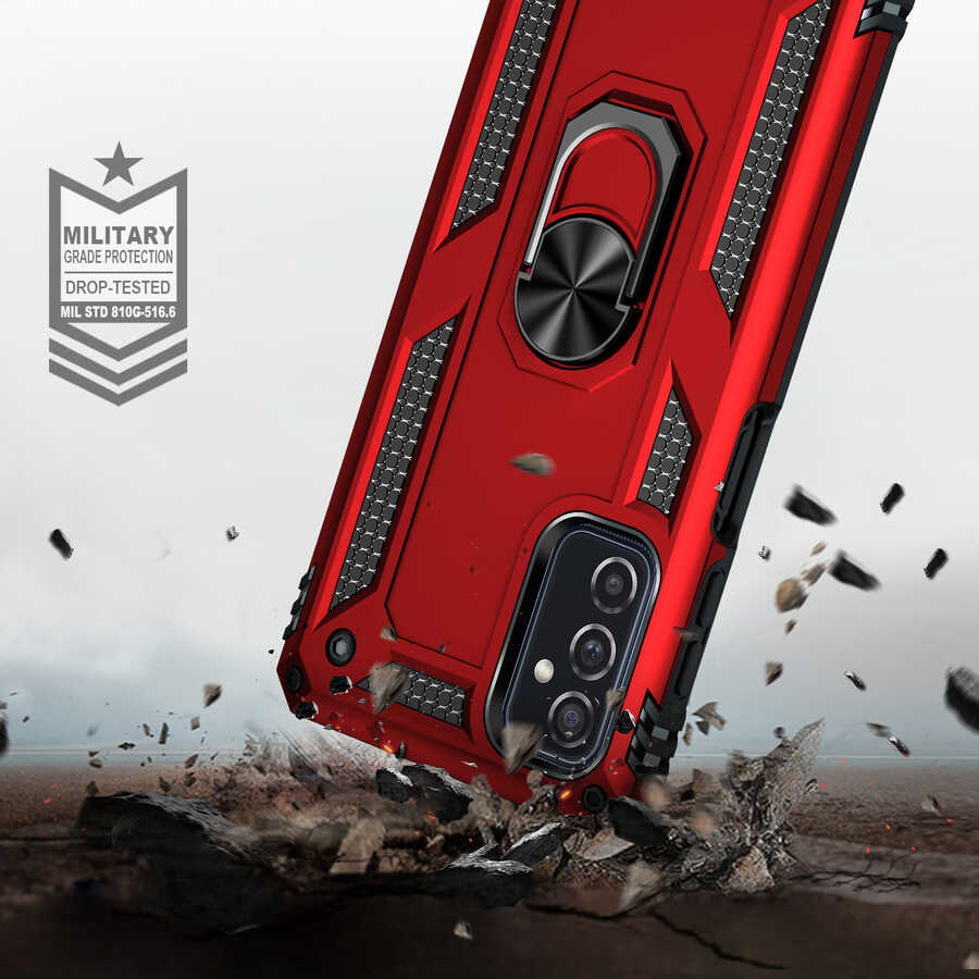 Samsung Galaxy M52 Uyumlu Kılıf Zore Vega Kapak - 6